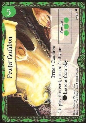 Pewter Cauldron